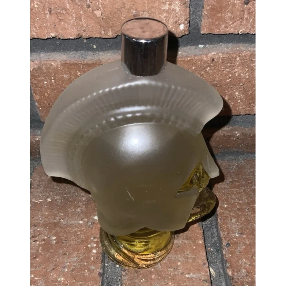 Vintage Avon Tribute Cologne Roman Soldier Head 